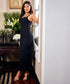 Bodycon Ponte Dress - Black